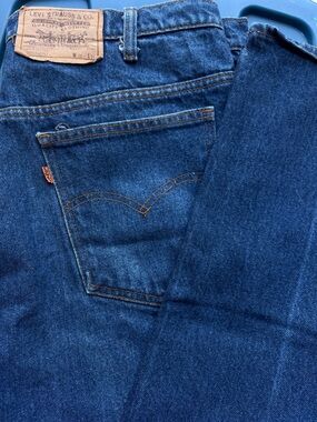 VNTG 80s orange tab Levis 20517-0217 38X31 (36X30)